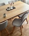 Dining Table 200 x 100 cm Light Wood ERMELO_933076