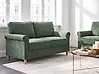 Sofa 2 Seater RONNEBY Corduroy Dark Green