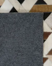 Tappeto TUGLU Marrone 160 x 230 cm Pelle naturale_758328