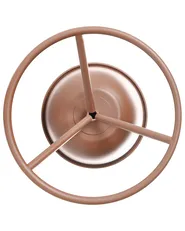 Kwietnik RENGE 28 cm Metal Brązowy_1033067