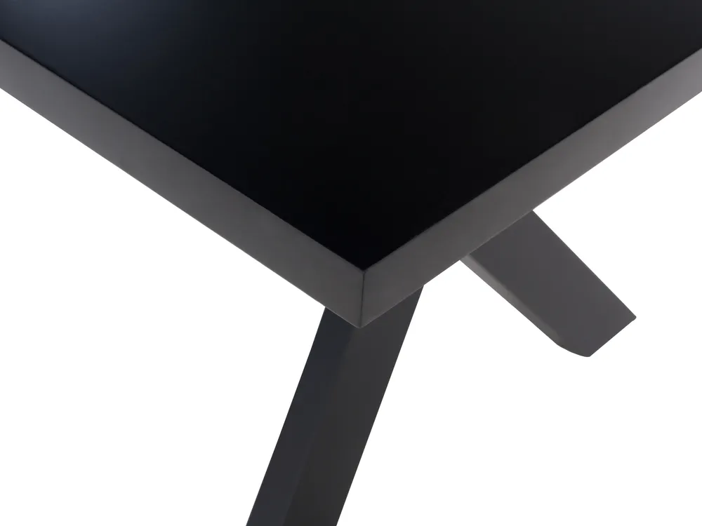 Tavolo da pranzo LISALA Nero 180 cm 100 cm_73664