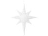 Vonkajšia závesná hviezda s LED osvetlením 67 cm biela OSMA_812556