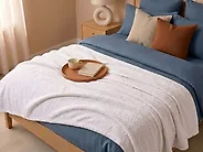 Blanket BJAS 150 x 200 cm White_1179288