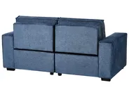 Electric Recliner Sofa 2 Seater NUKARI Fabric Blue_999329