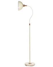 Floor Lamp LENNON Adjustable Metal Light Beige_948925