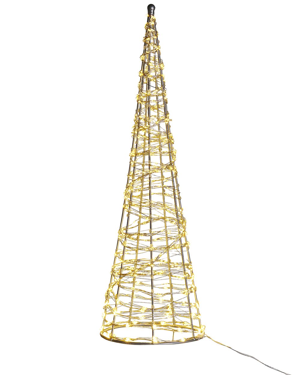 Decorazione per esterni LED KOTALA 57 cm Albero di Natale Argento