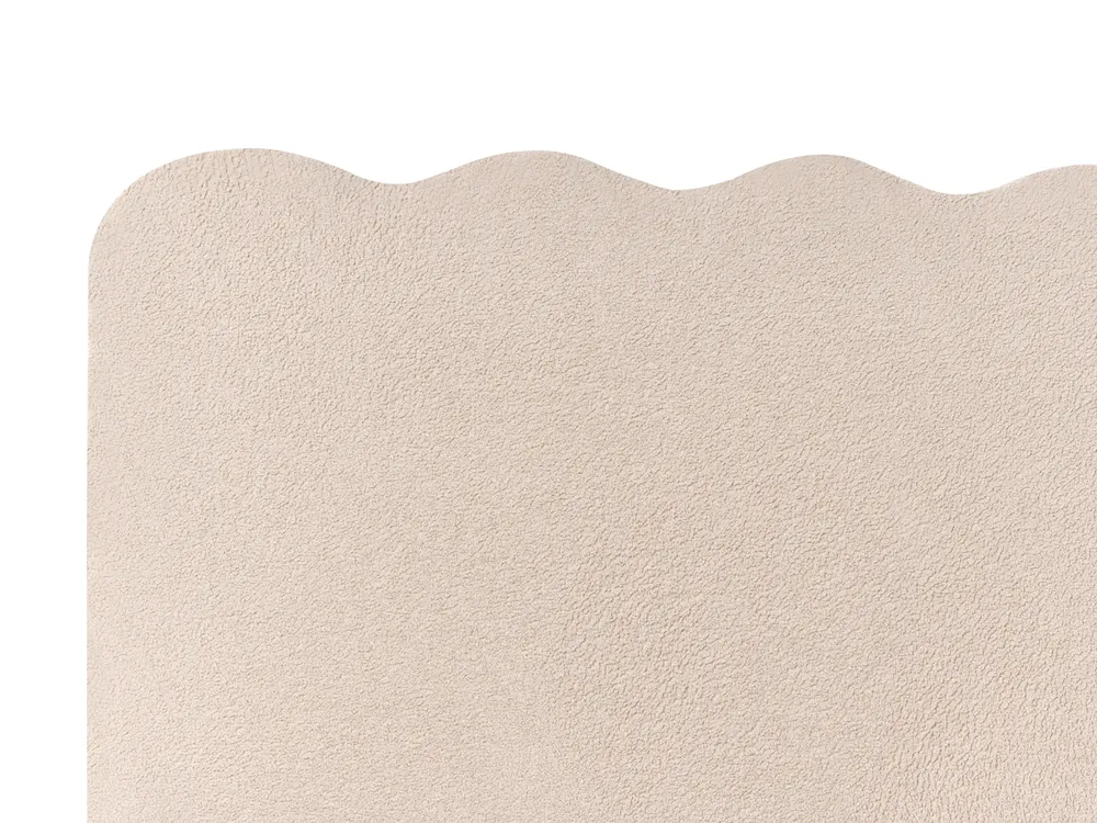 Ottoman Bed NANTERRE Boucle Beige 180 x 200 cm (EU Super King)_1019654