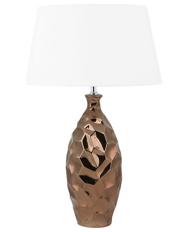 Ceramic Table Lamp Copper TORI