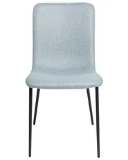 Set of 4 Dining Chairs GLENDIVE Fabric Light Blue_929005