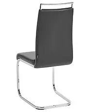 Lot de 2 chaises de salle à manger GREEDIN Cuir PU Noir_1156935