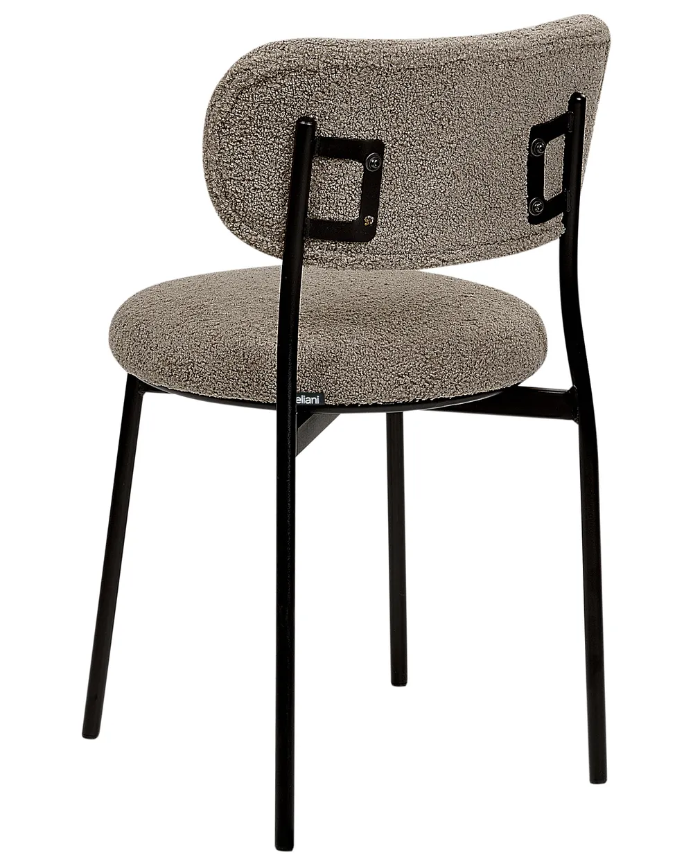 Set di 2 sedie da pranzo CASEY Bouclé Tortora_887285