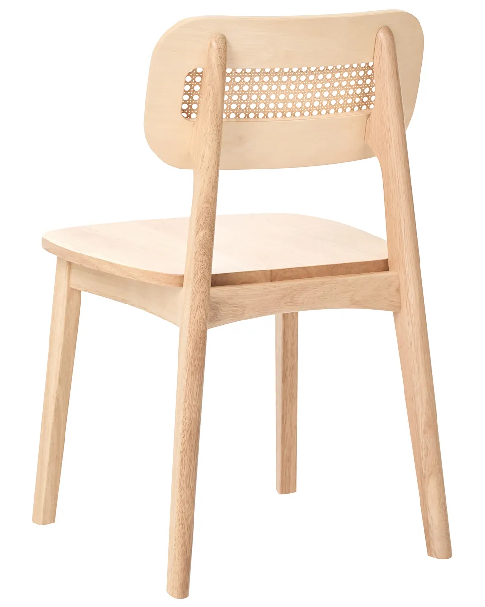 Set di 2 sedie da pranzo KENO Legno Marrone chiaro_1071271