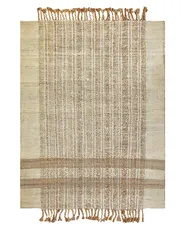Rug ORTAOBA Beige 140 x 200 cm Jute_847749