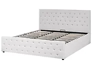Ottoman Bed AMIENS Fabric Beige 180 x 200 cm (EU Super King)_1185154