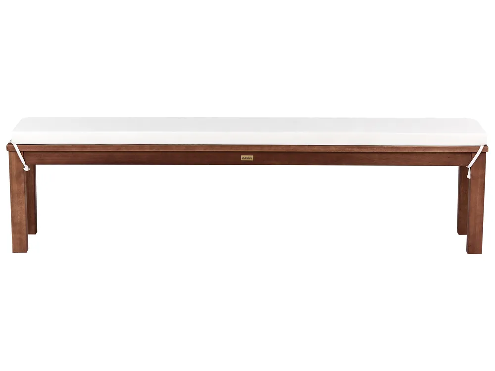 Bench Seat Pad Cushion MONSANO 168 x 35 cm Off-White_1133423