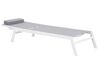 Chaise longue en aluminium gris CATANIA II_741372