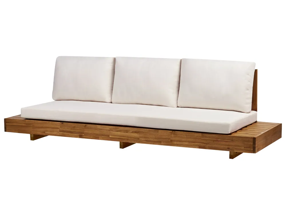 Garden Lounge Set with Table Seater MARETTIMO Certified Acacia