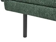 Canapé d'angle 4 places BREDA Tissu Vert foncé Côté gauche_885968