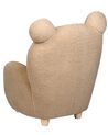 Teddy Kids Armchair Bear Light Brown MELBU_886841