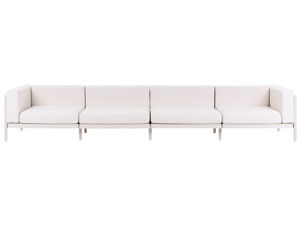 Canapé de jardin 4 places FERRETTI Beige clair