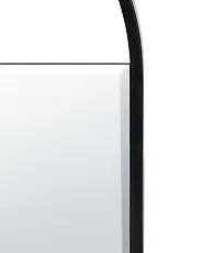 Wall Mirror VALLERY 40 cm 120 cm Metal Black_1194281