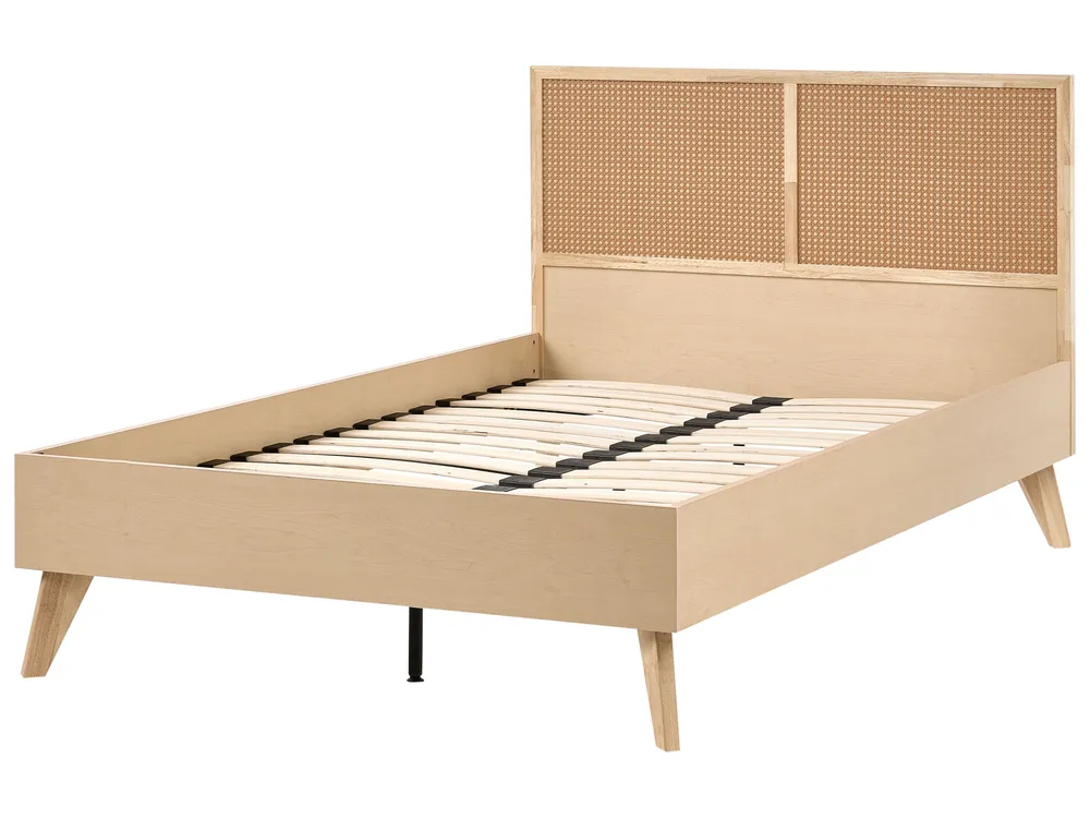 Cama MONPAZIER 120 x 200 cm Castanho claro_1037753