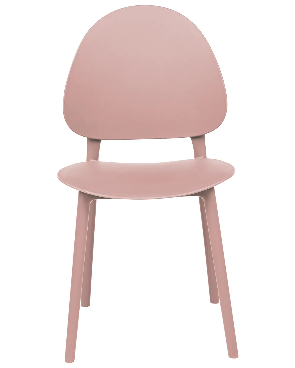 Set of 4 Garden Chairs CEARA Pink_1069694