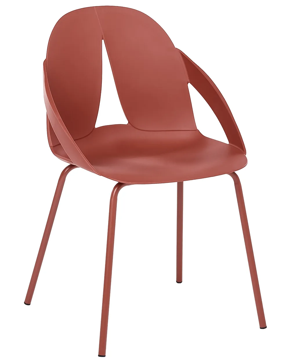 Set of 2 Garden Chairs BOLGHERI Red_1182951