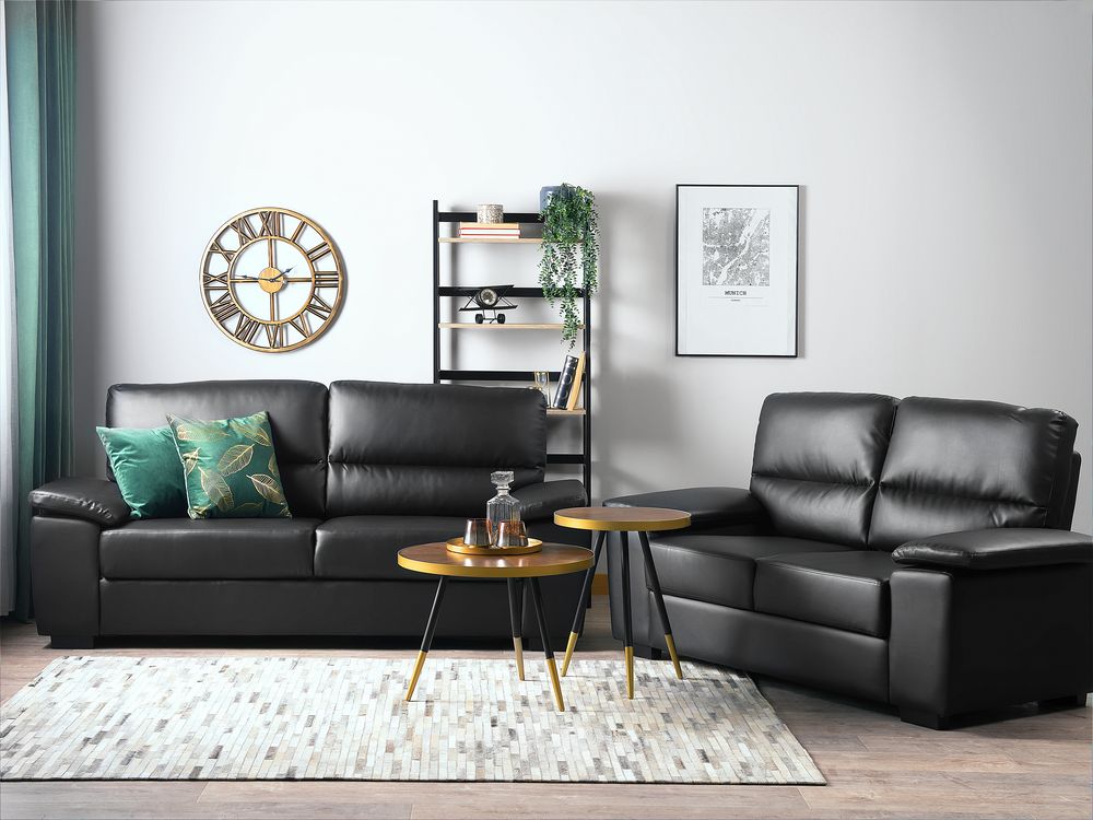 Sofasæt 5 personers VOGAR Kunstlæder Sort