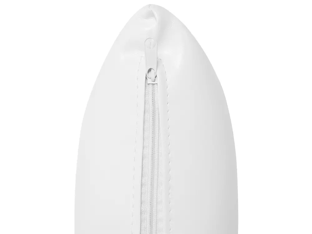 Left-Hand Chaise Longue LATTES Faux Leather White_681437
