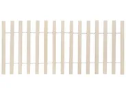 Bunk Bed House Pine Wood LABATUT 90 x 200 cm (EU Single) White_911514
