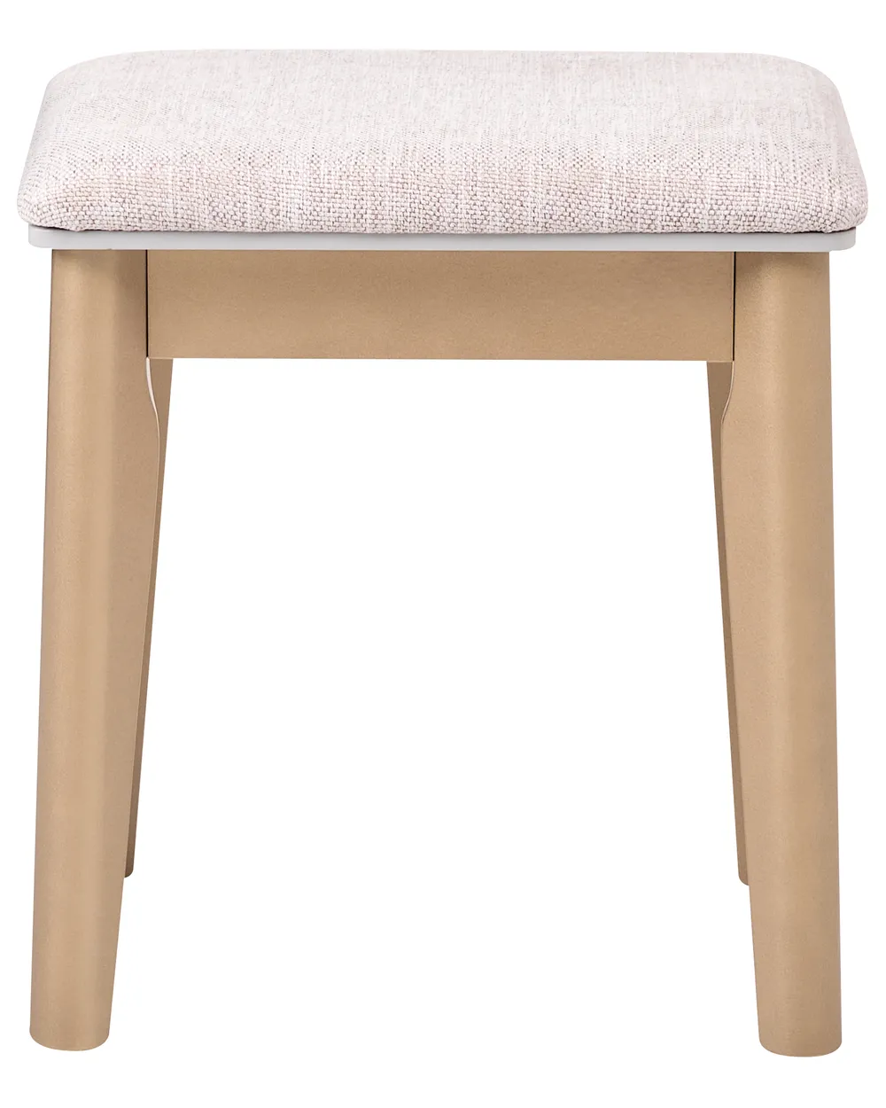 Dressing Table with Mirror and Stool FEDRY LED Grey_1107857