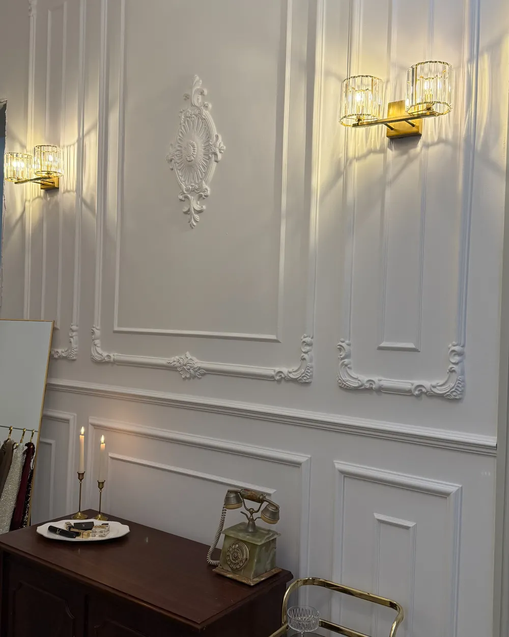 Wall Lamp LOURIDO Metal Gold_1034830