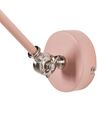 Candeeiro de parede em metal rosa pastel MISSISSIPPI L_882553