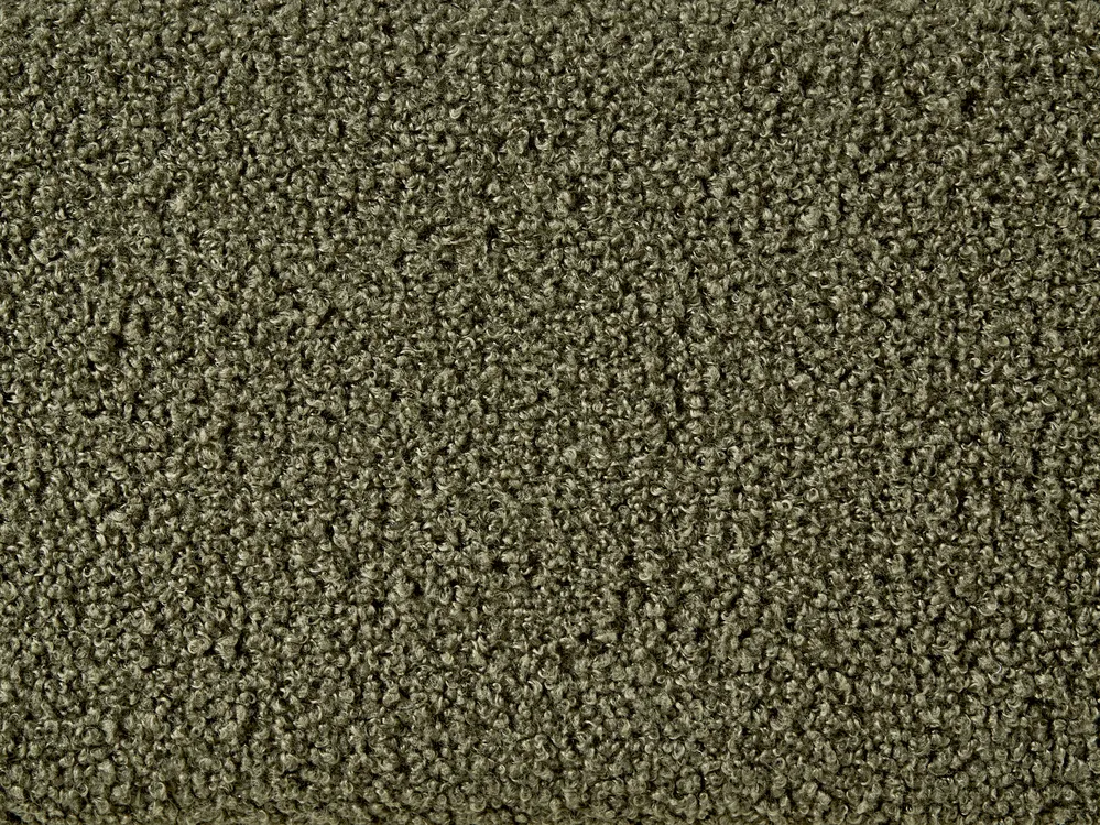 Ottoman Bed without Headboard DINAN Boucle Dark Green 90 x 200 cm (EU Single)_992097