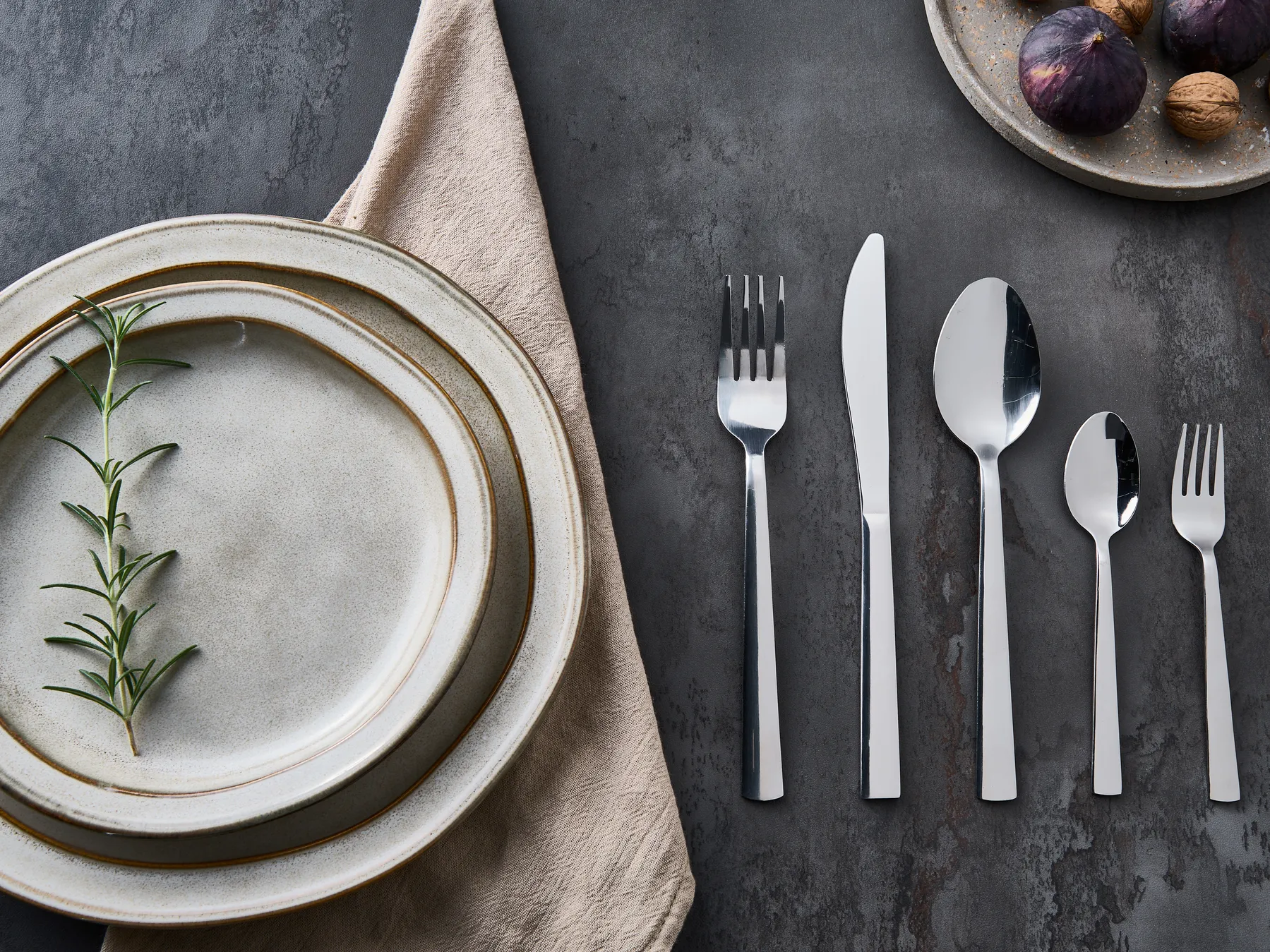60 Piece Cutlery Set PENNE Silver_1019019
