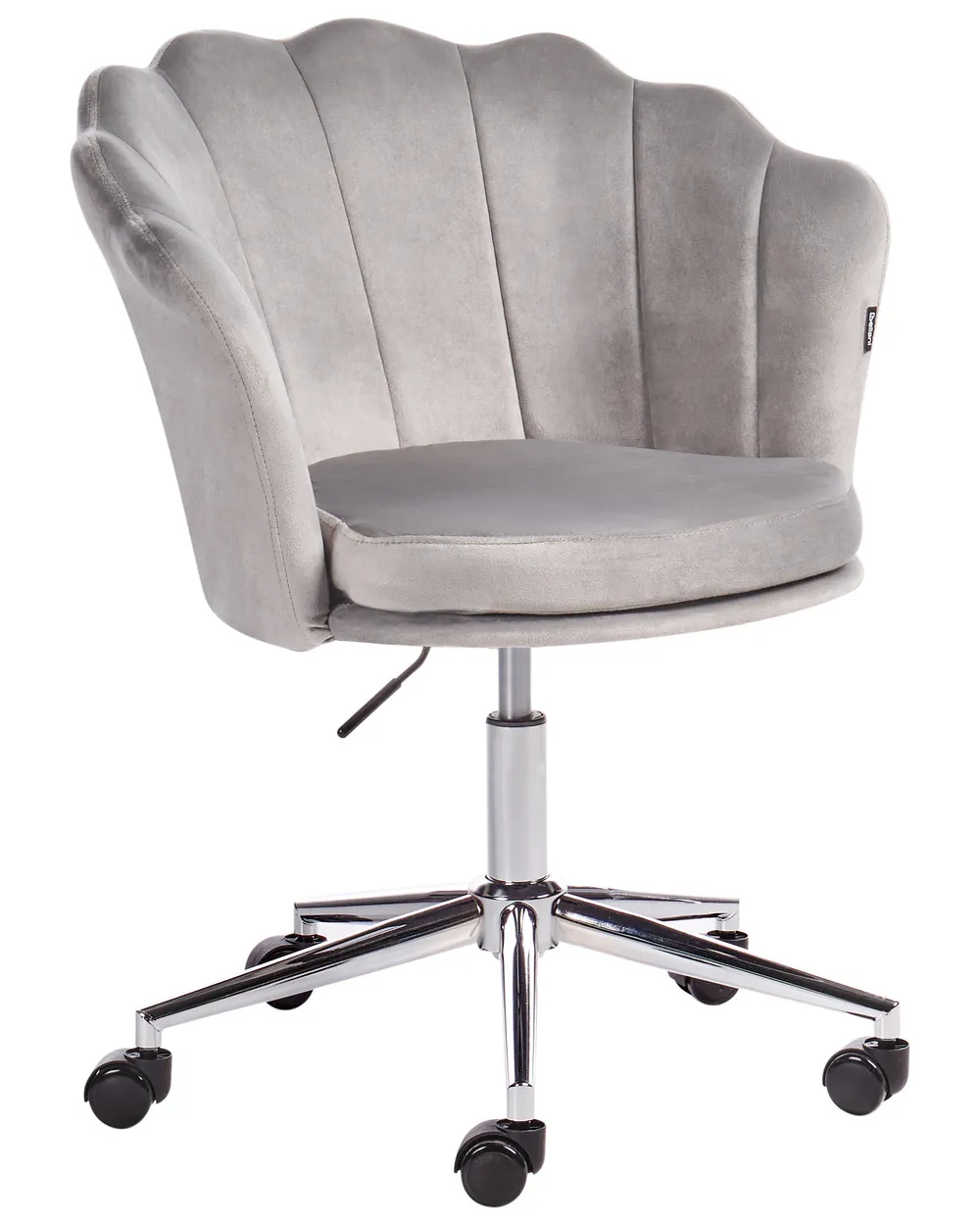 Desk Chair MONTICELLO Velvet Grey