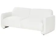 Divano 3 posti SALAND Tessuto Bianco_970944