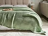Bedspread CHAGYL Cotton 220 x 240 cm Green