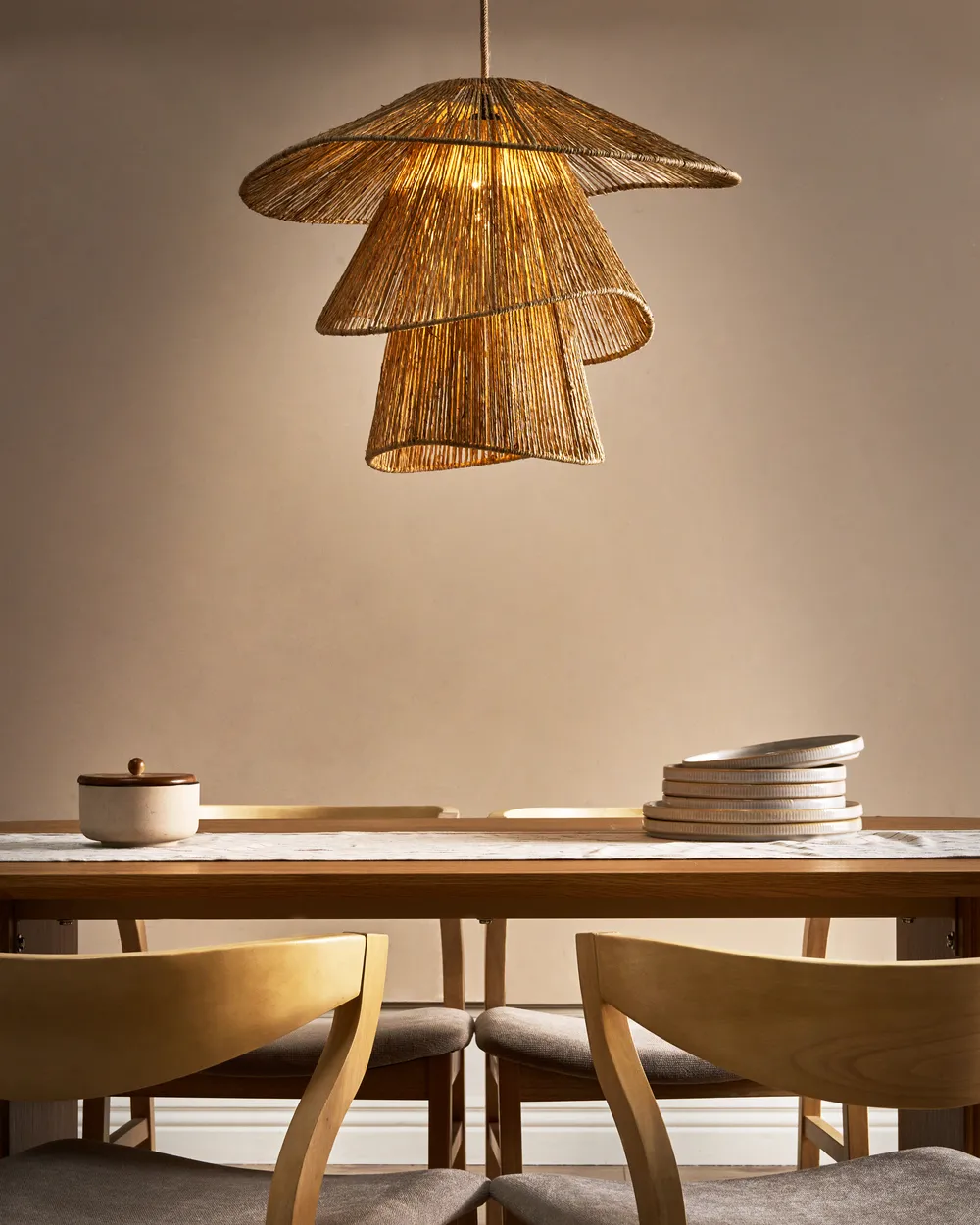 Pendant Lamp BEDAS Jute Natural