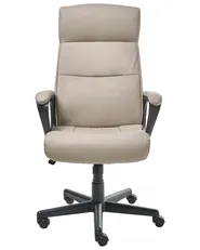 Poltrona da scrivania GURU Pelle sintetica Beige_1008714