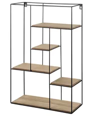 Étagère murale LAUREL Noir_716200