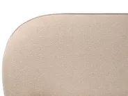 Bett mit Lattenrost Bouclé BAYEL 160 x 200 cm Taupe_1056376