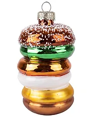 Set of 12 Baubles WINTERWIND Glass Multicolour_1191644