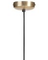 Metal Pendant Lamp Brass TISTA_867873