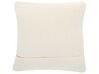 Dekokissen Strickmuster beige 45 x 45 cm NICAEA_753189