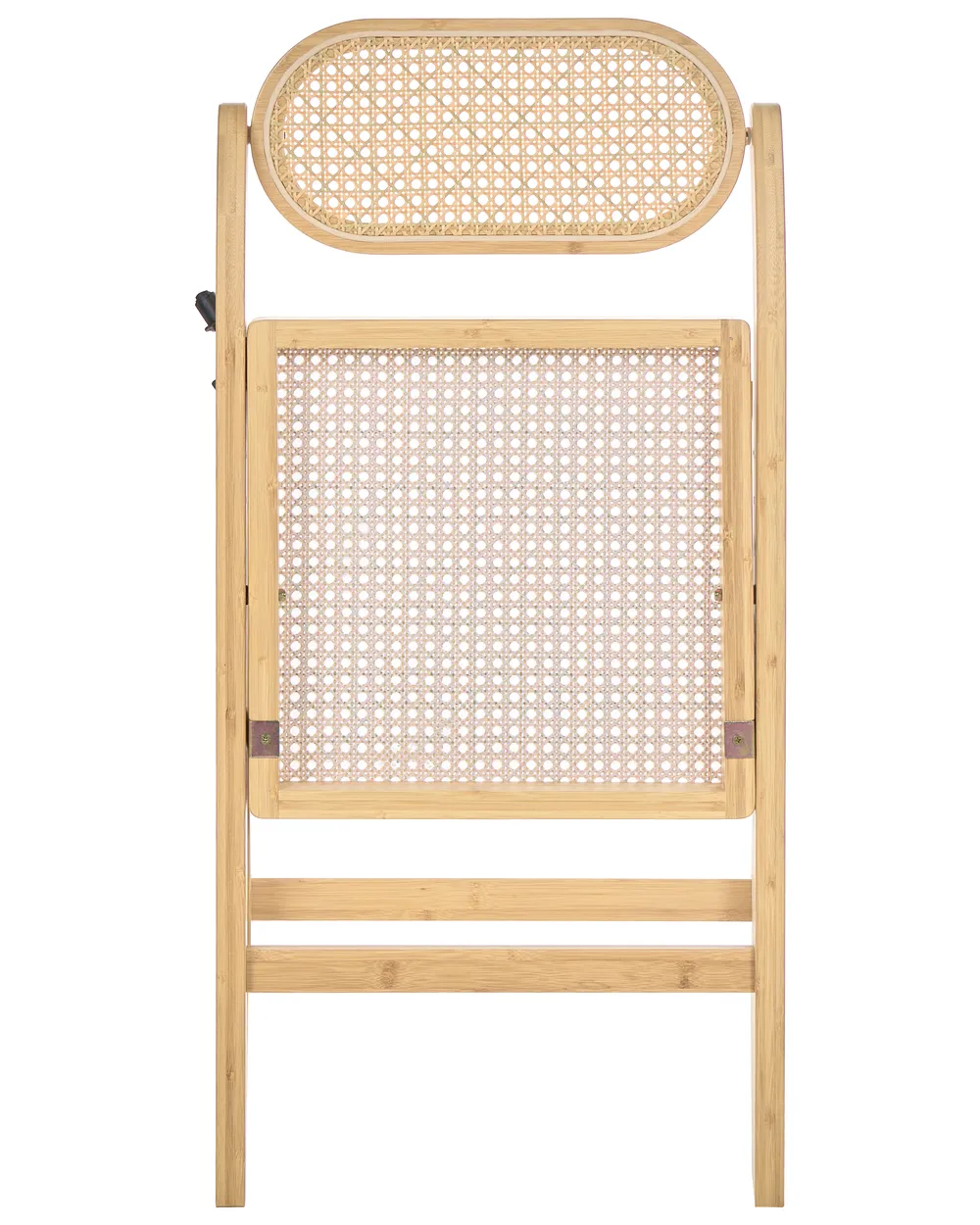 Set di 2 sedie da pranzo Pieghevole ORAISON Bambù Marrone chiaro_1048957