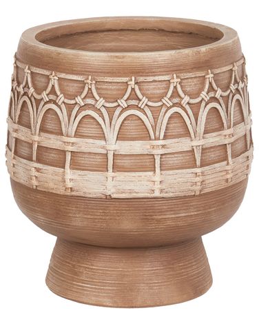 Vaso per piante marrone chiaro ⌀ 22 cm CICUTA