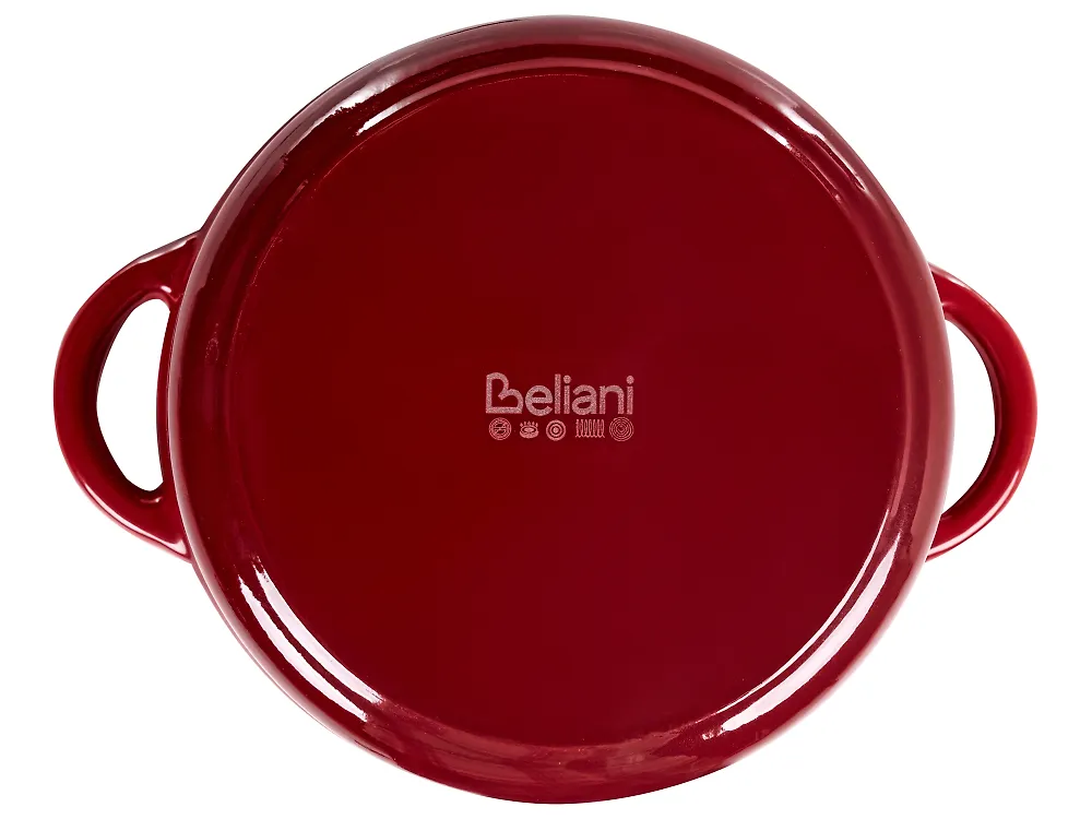 Gusseisen Kochgeschirrset 8-teilig FEURA Rot_1170398