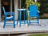 Tavolino da giardino blu 59 x 59 cm ADIRONDACK_938540